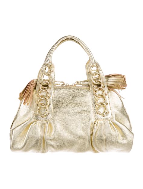 metallic designer handbags|metallic handbags women.